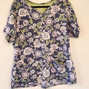 Healing Hands Premiere Modern Fit Scrub Top 2XL